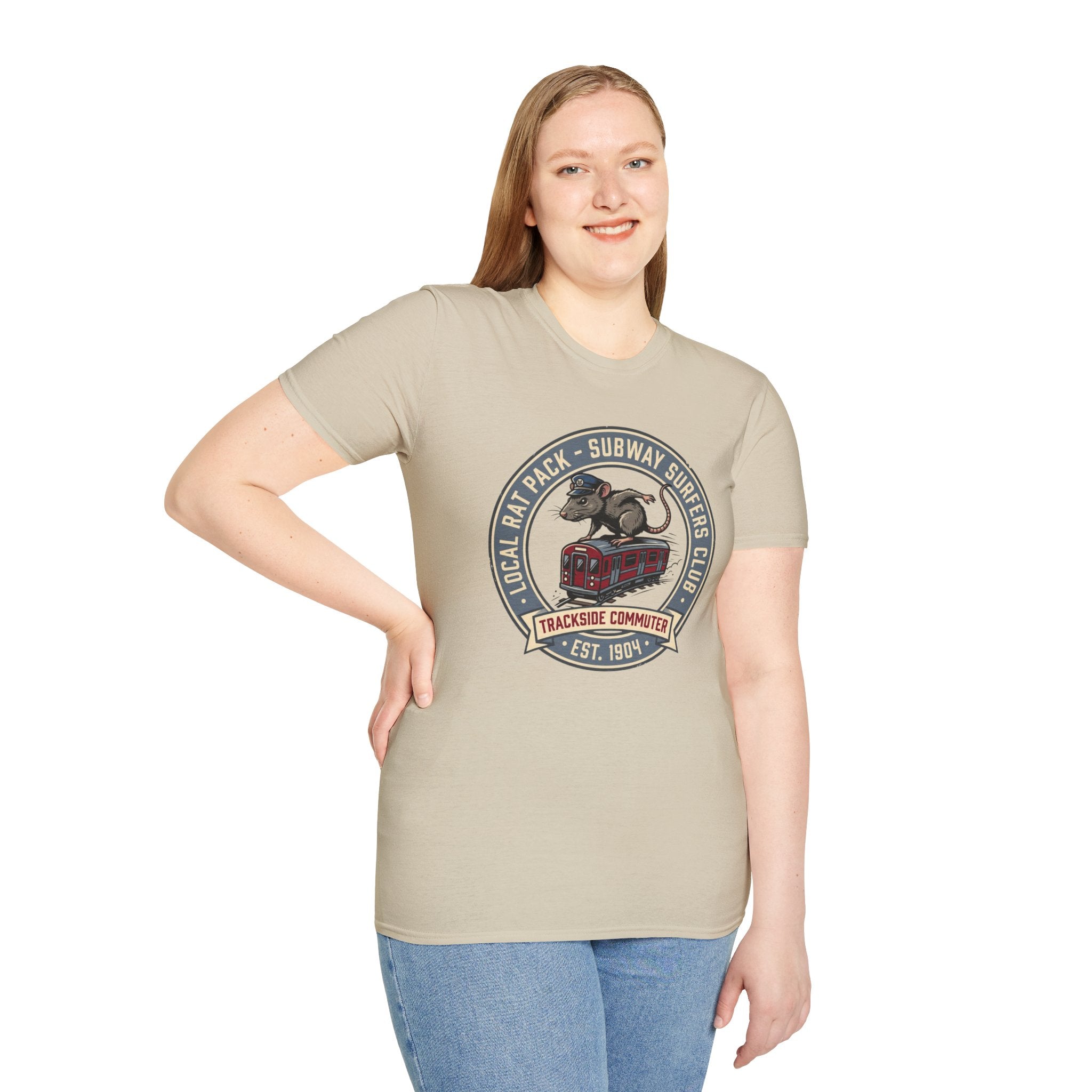 City Subway Rat T-Shirt