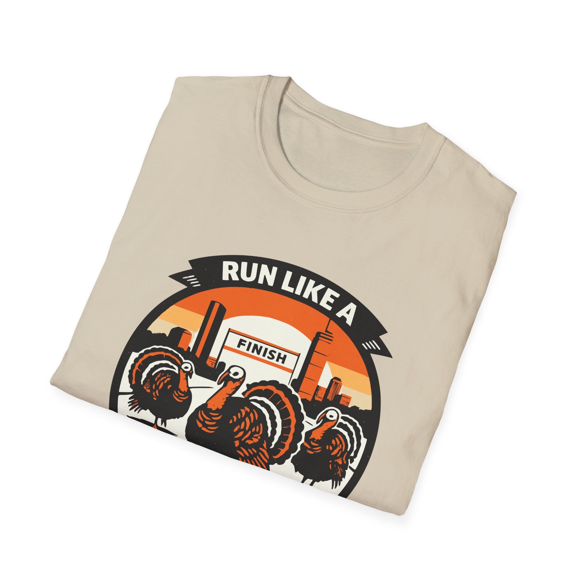 Boston Run Like a Turkey T-Shirt