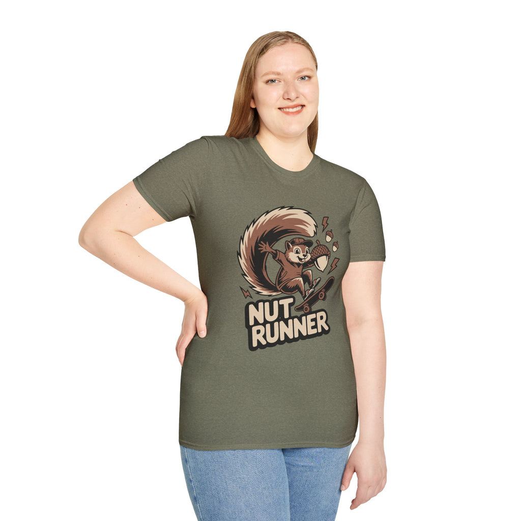 Urban Squirrel Skateboarding T-Shirt