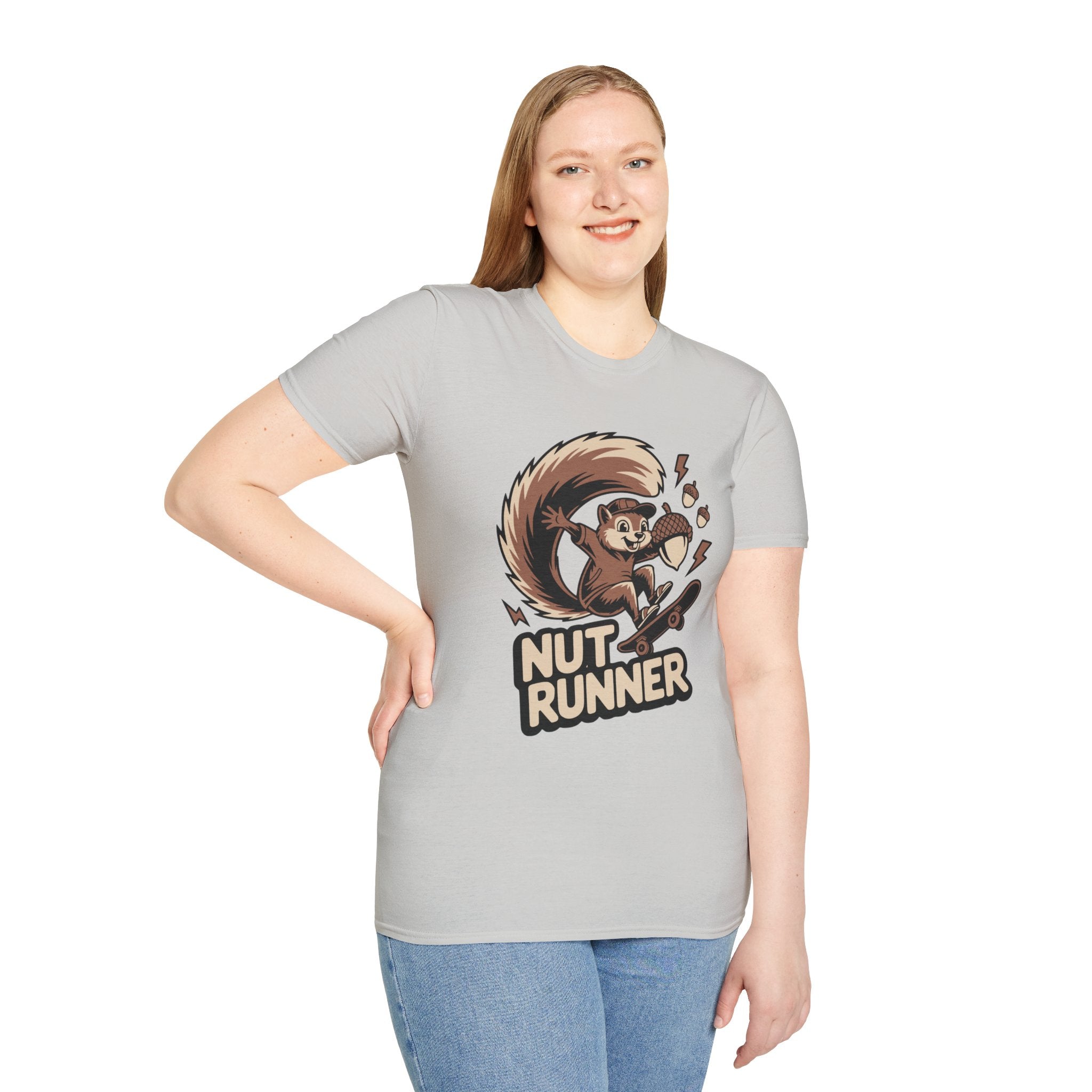 Urban Squirrel Skateboarding T-Shirt