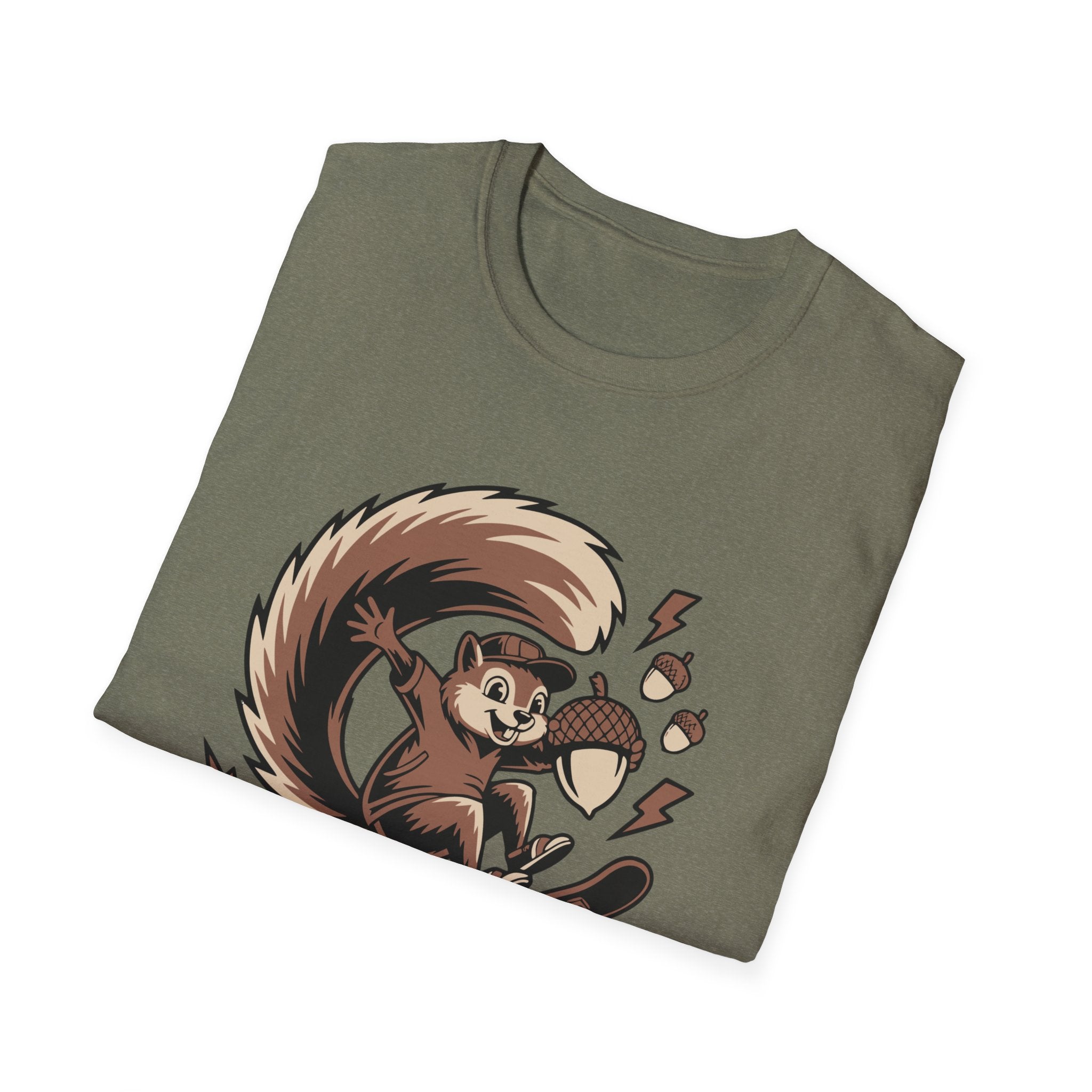 Urban Squirrel Skateboarding T-Shirt