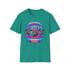 Run Like a Boston Turkey Glitch T-Shirt