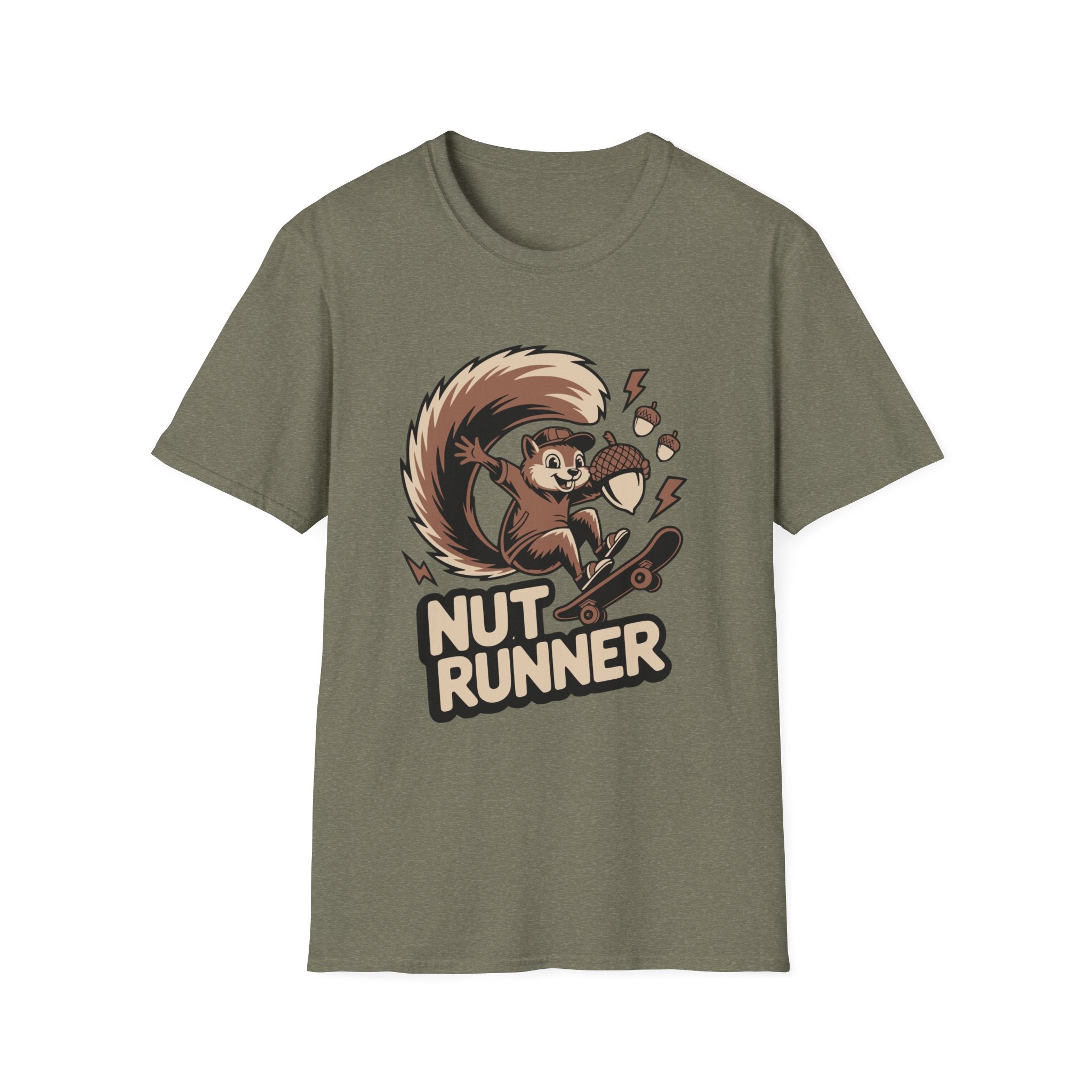 Urban Squirrel Skateboarding T-Shirt