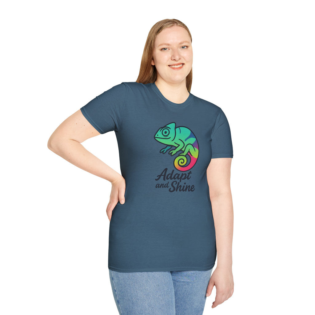 Adapt and Shine Rainbow Chameleon T-Shirt