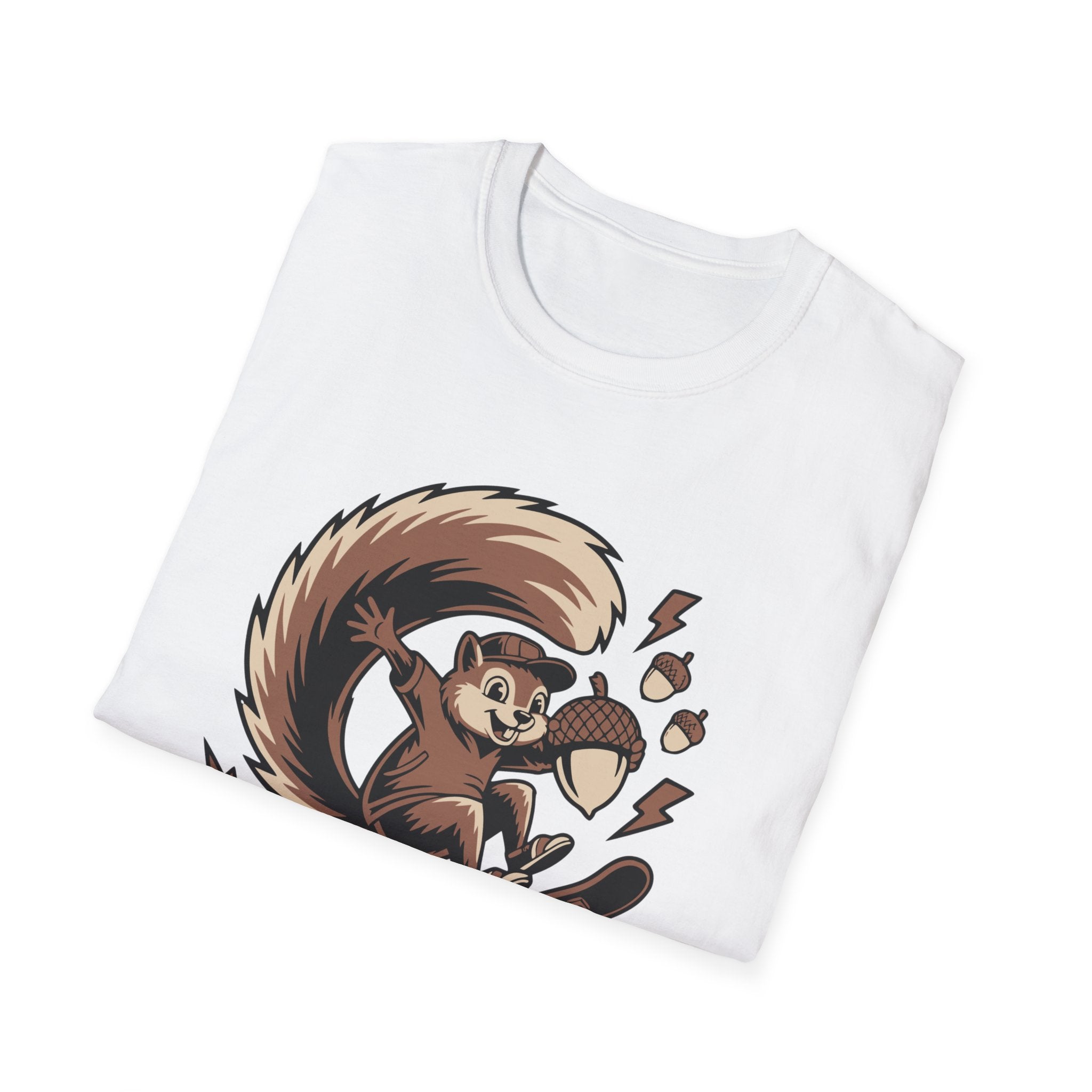Urban Squirrel Skateboarding T-Shirt