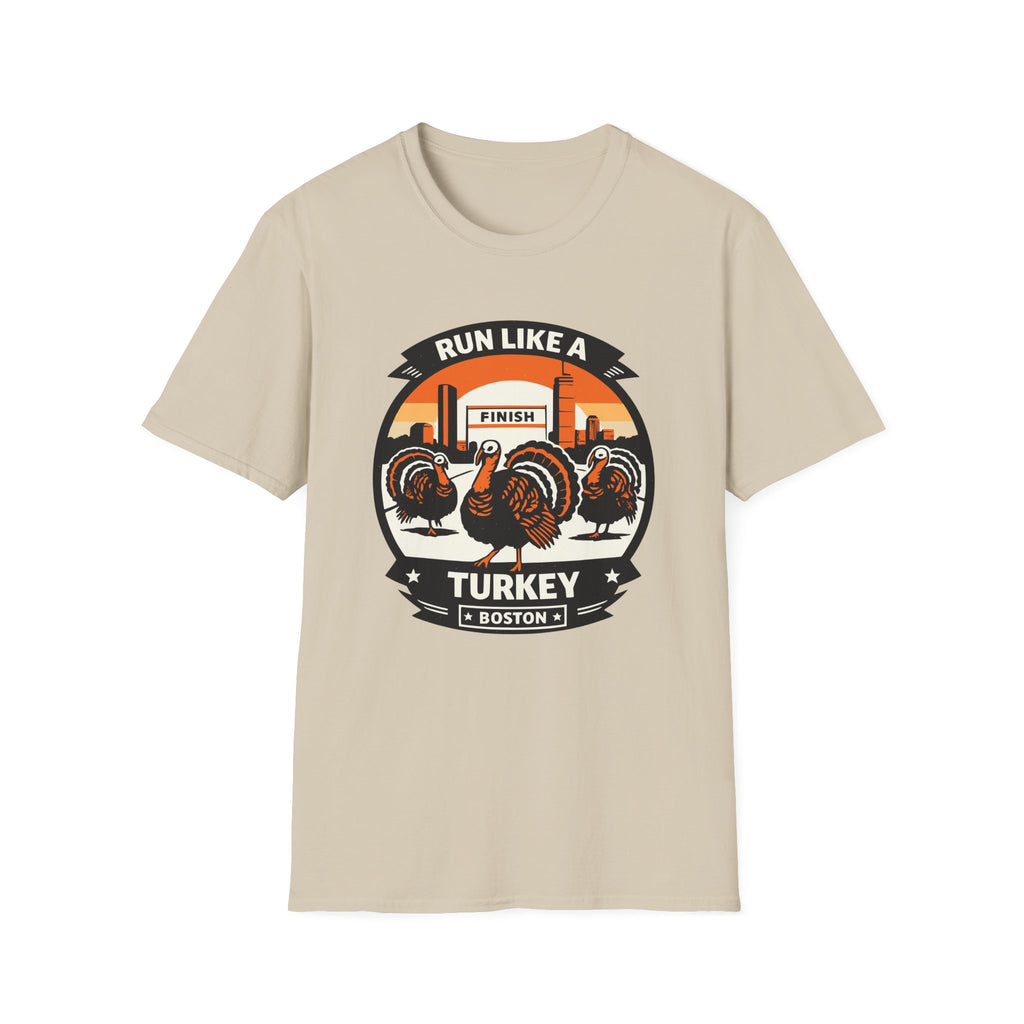 Boston Run Like a Turkey T-Shirt