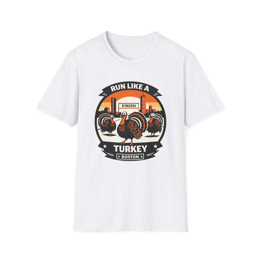 Boston Run Like a Turkey T-Shirt