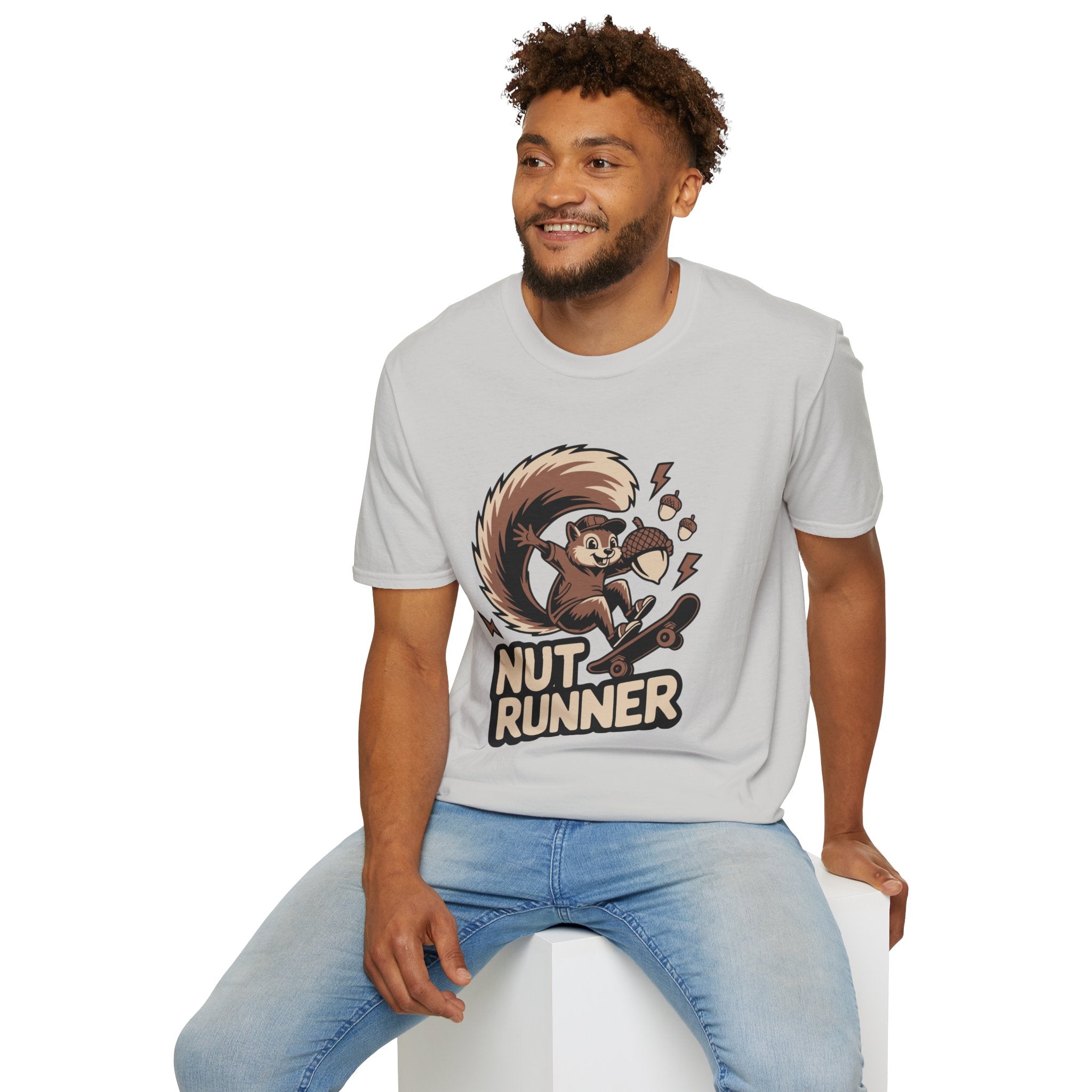 Urban Squirrel Skateboarding T-Shirt