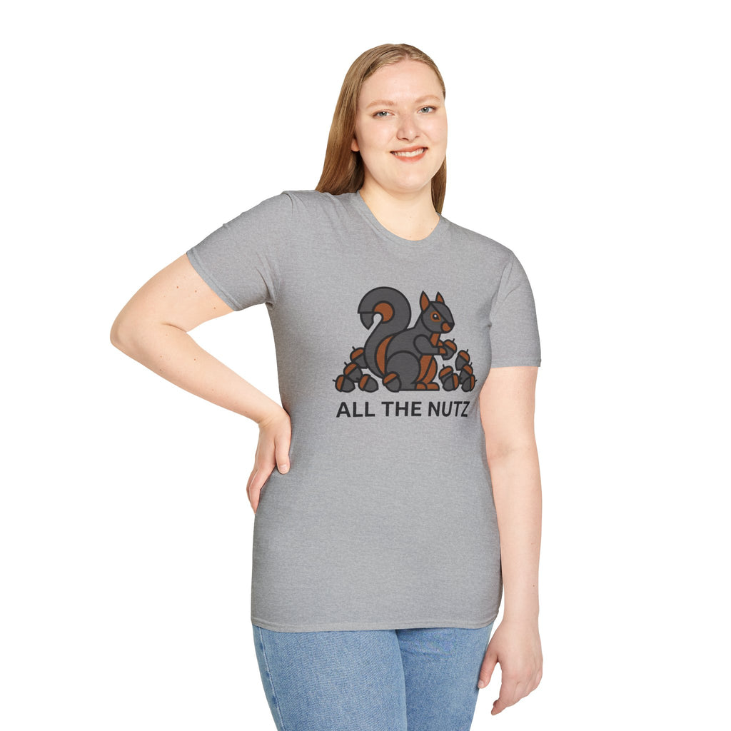 All The Nutz Squirrel T-Shirt