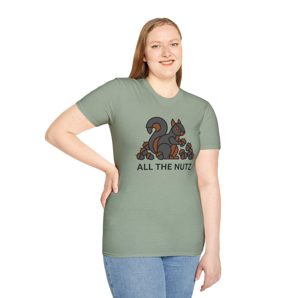 All The Nutz Squirrel T-Shirt