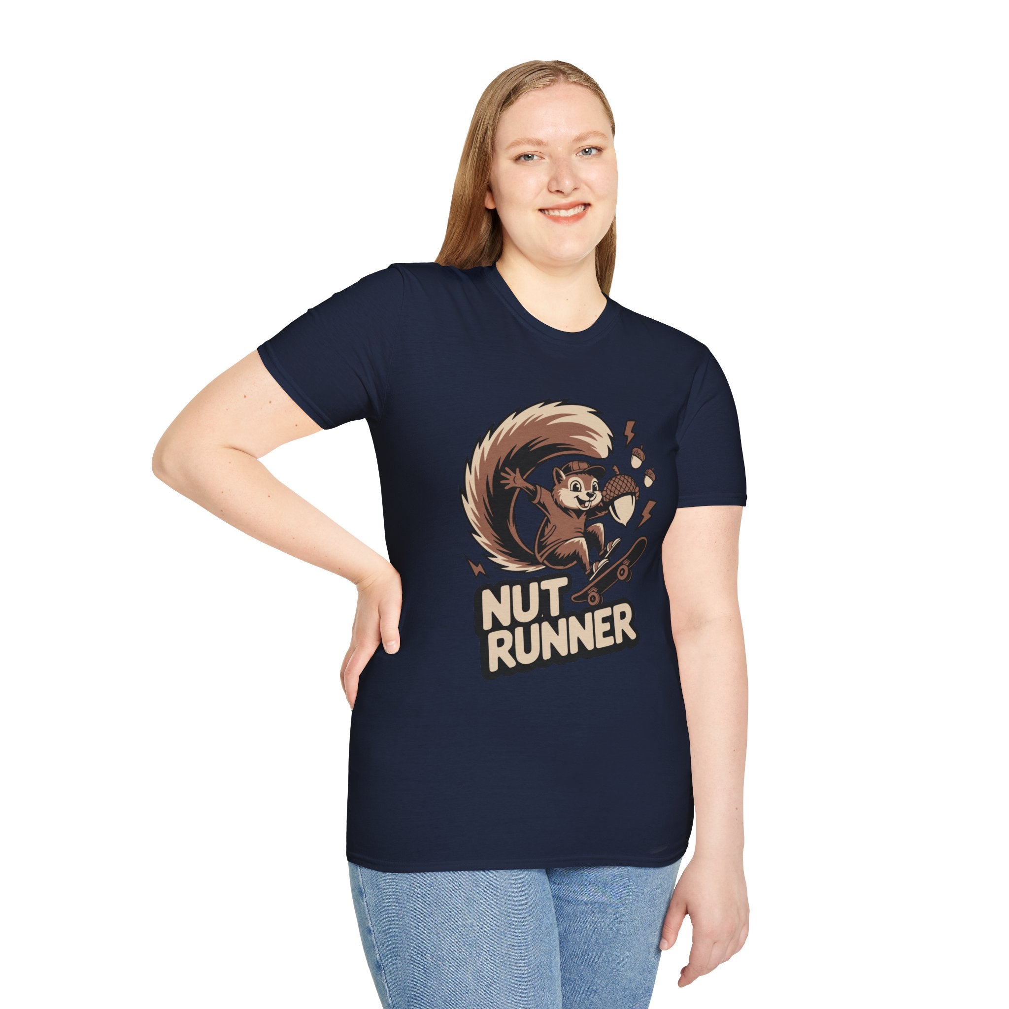 Urban Squirrel Skateboarding T-Shirt