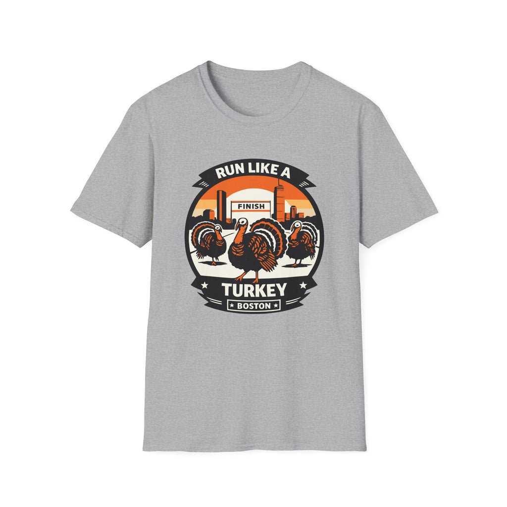 Boston Run Like a Turkey T-Shirt