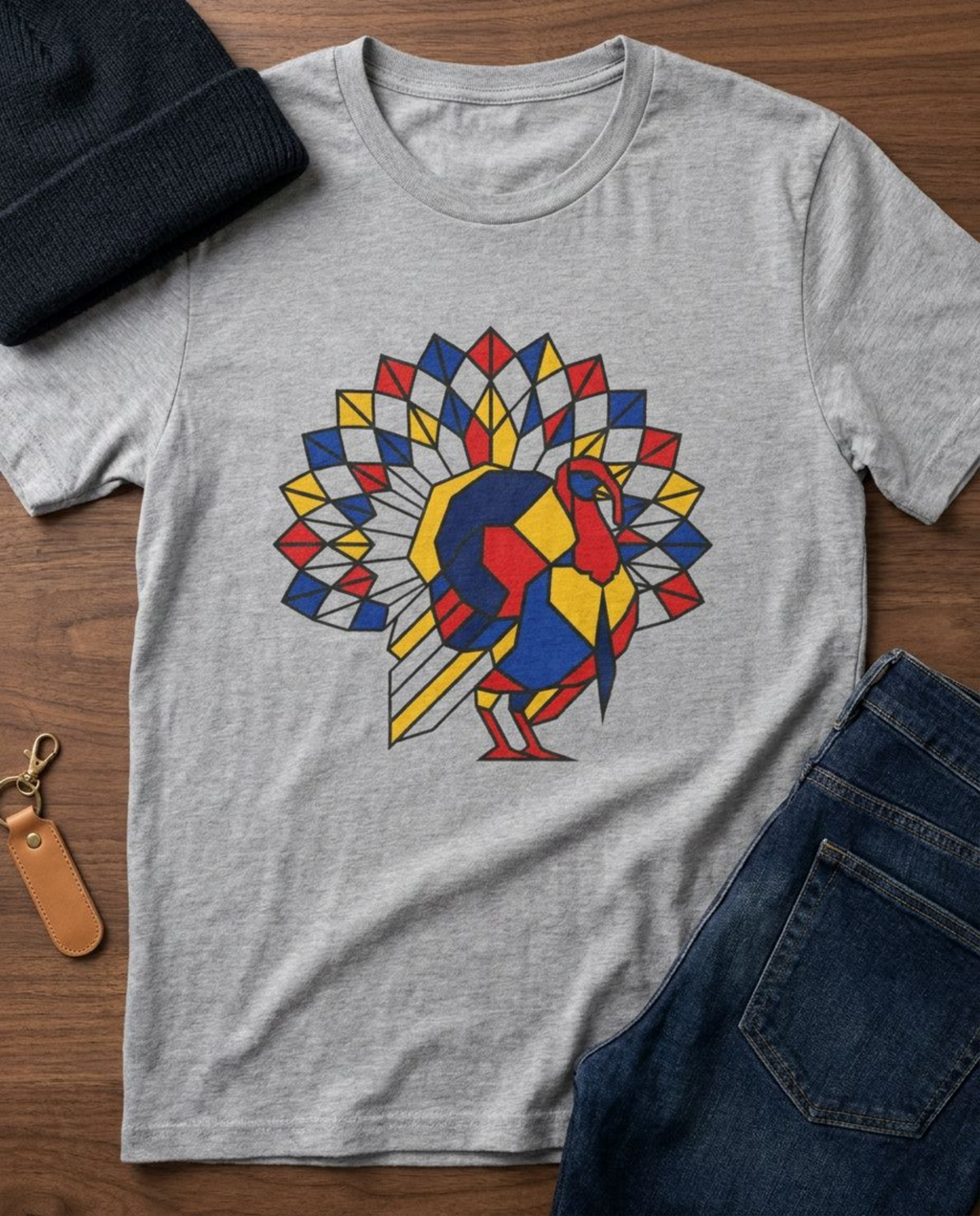 Urban Turkey Mod Mosaic T-Shirt