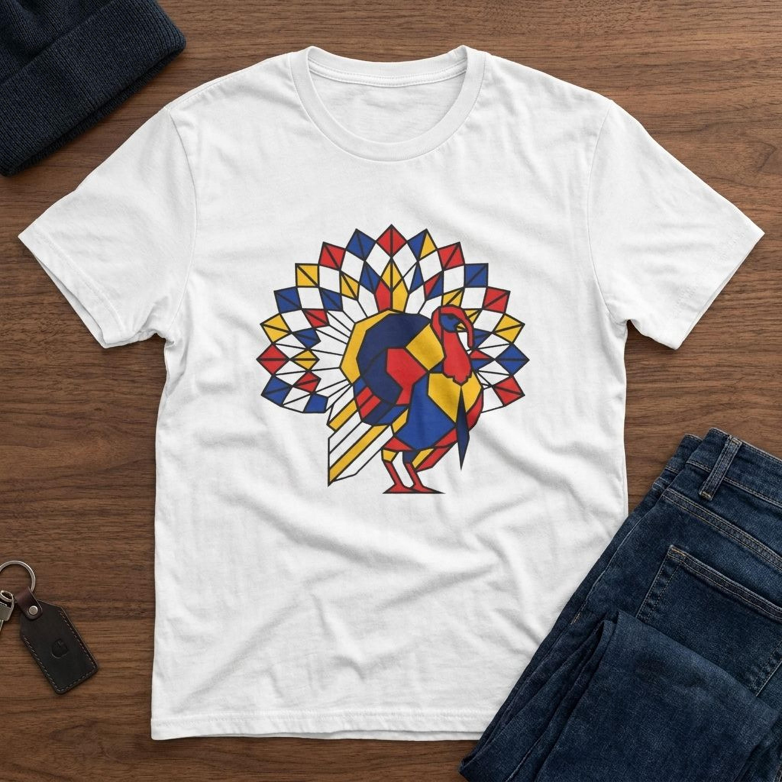 Urban Turkey Mod Mosaic T-Shirt