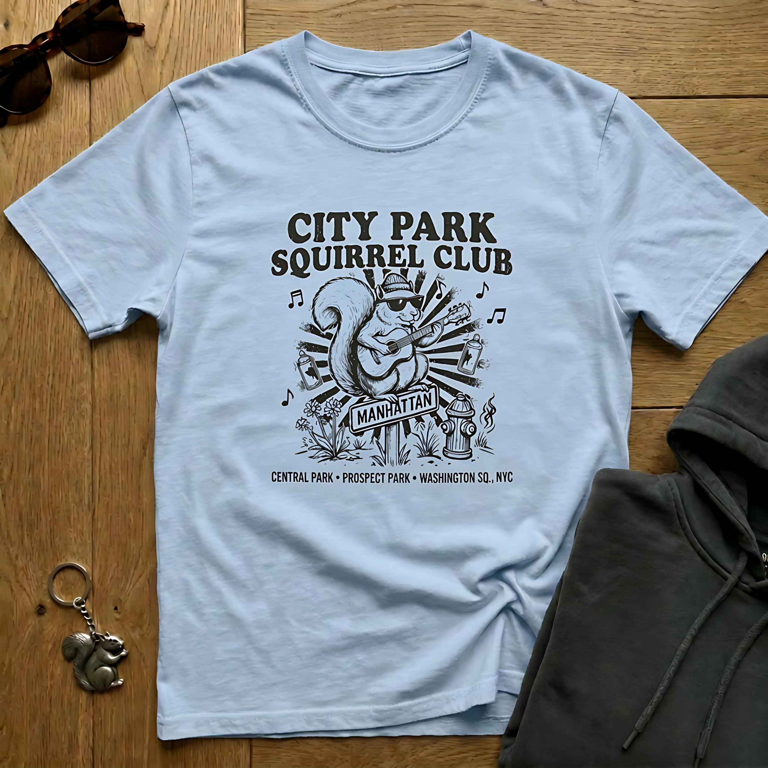 City Squirrel Lover T-Shirt