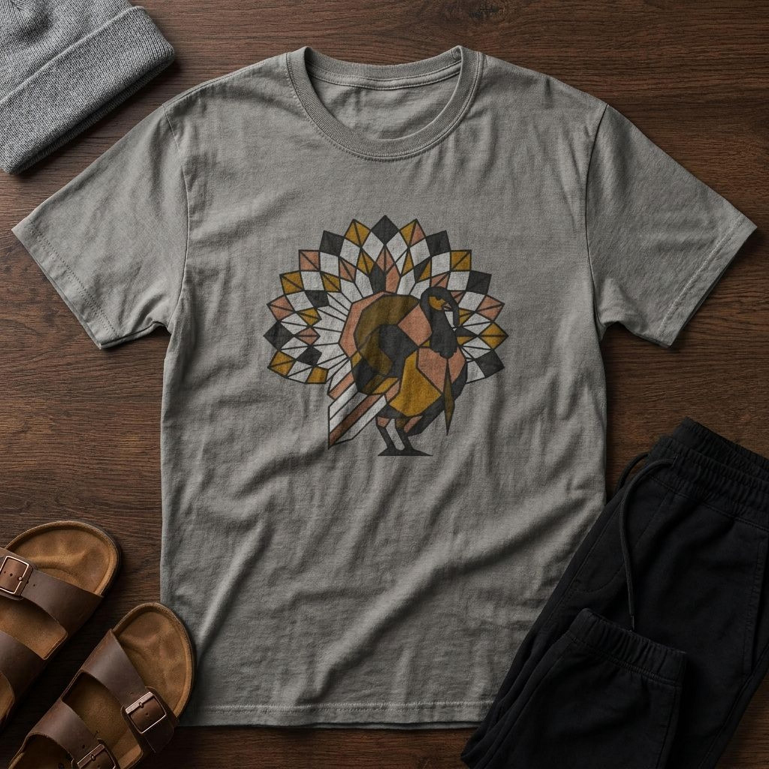 Urban Turkey Retro Mod Mosaic T-Shirt