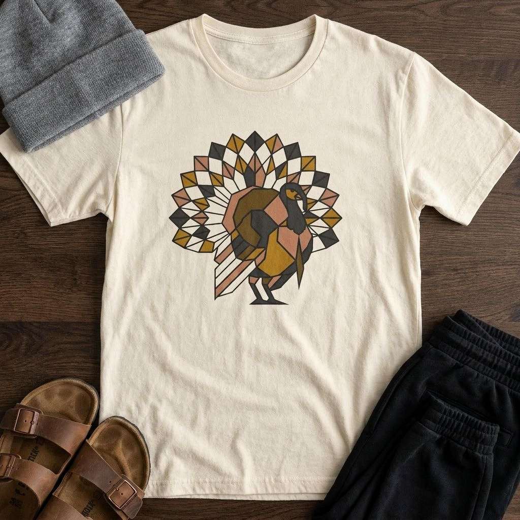Urban Turkey Retro Mod Mosaic T-Shirt