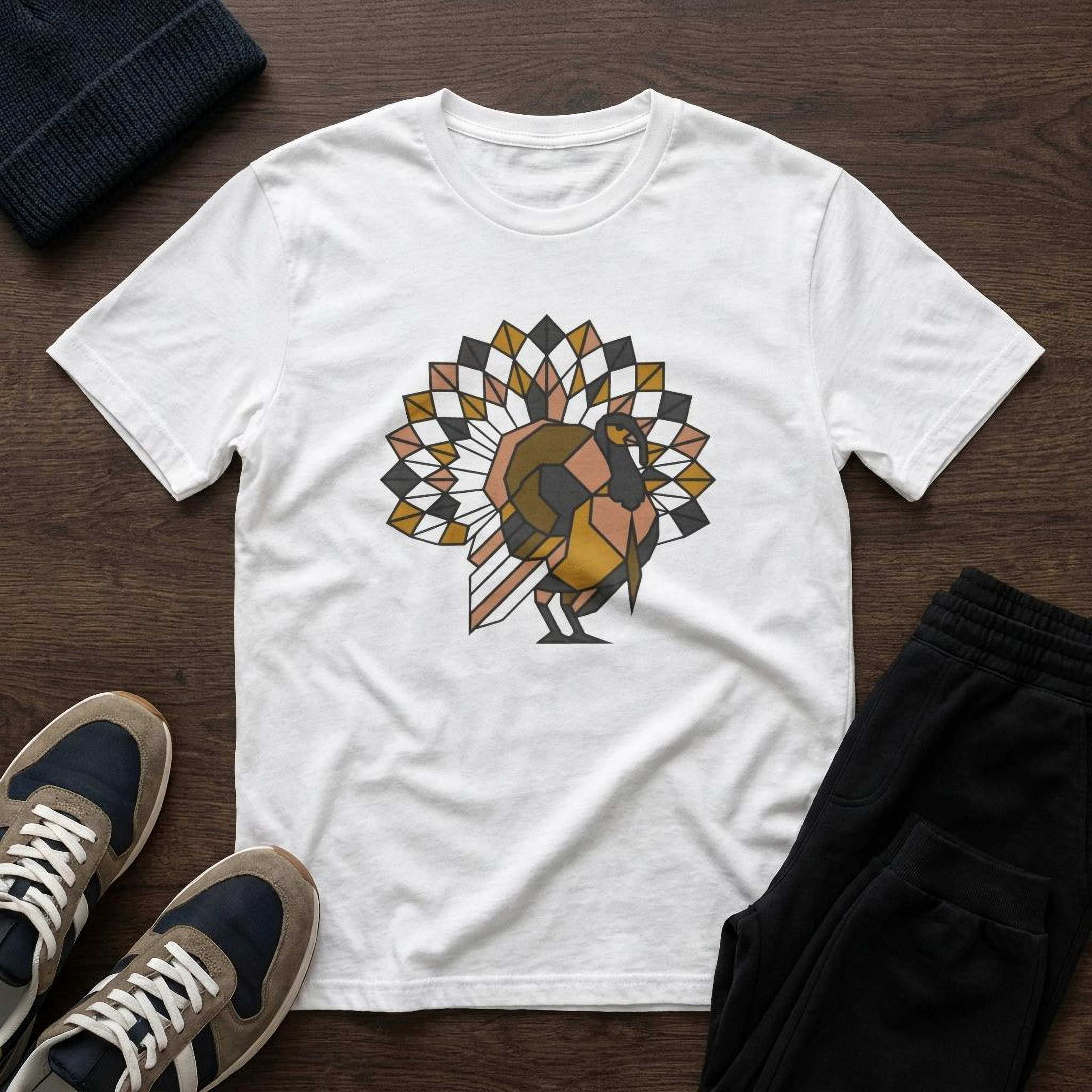 Urban Turkey Retro Mod Mosaic T-Shirt