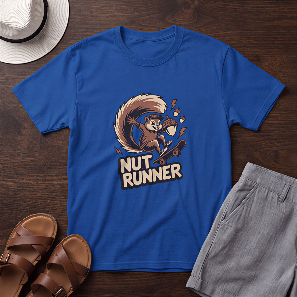Urban Squirrel Skateboarder T-Shirt